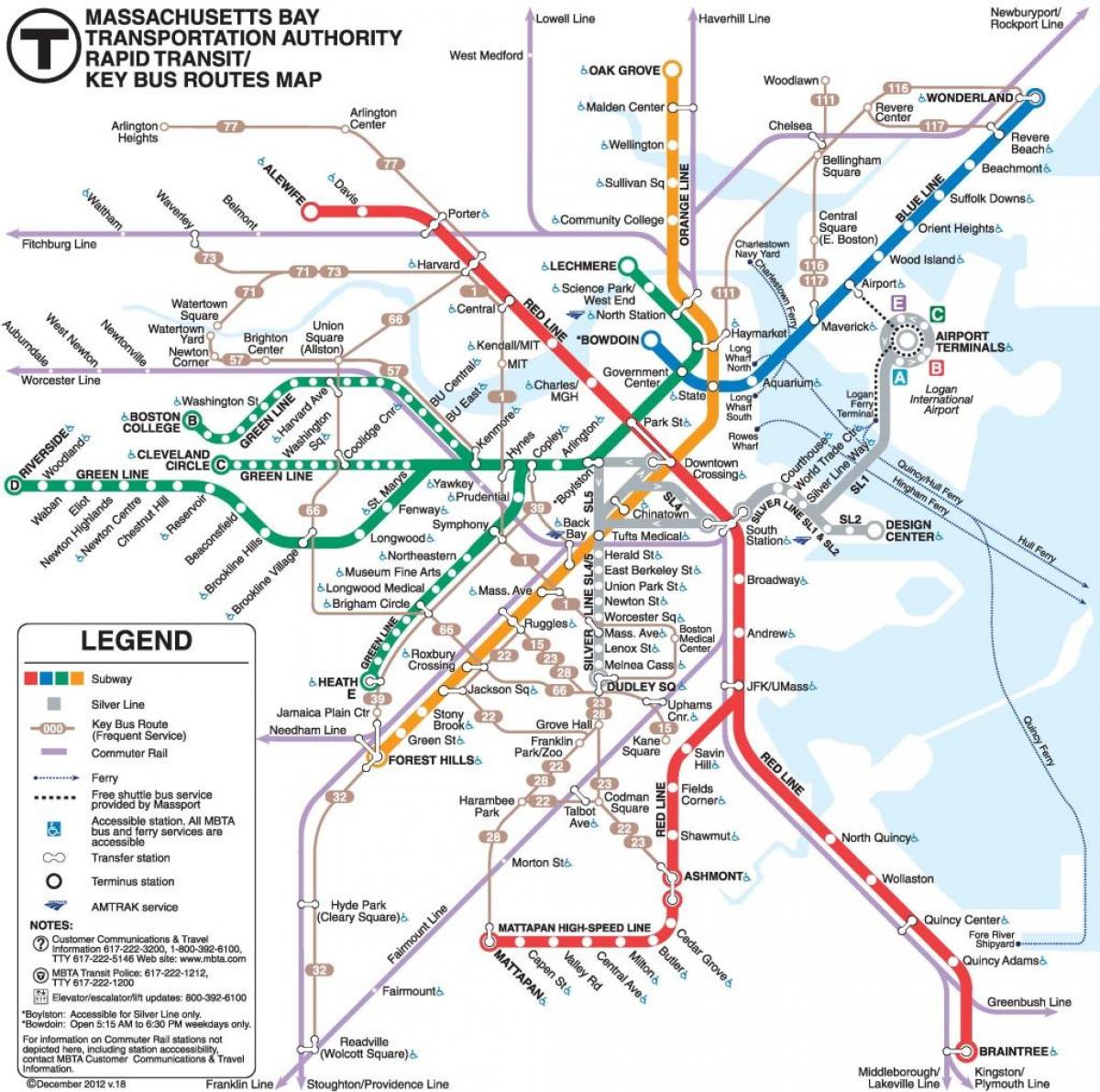 метрото Филаделфия картата