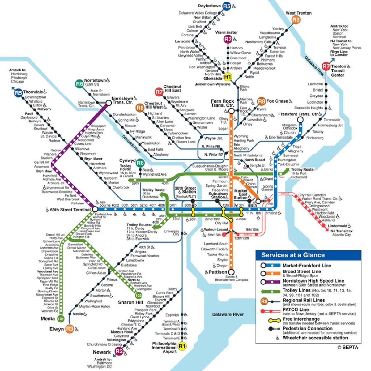 Feely карта на метрото