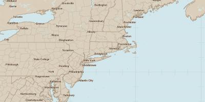 Радар картата на Филаделфия