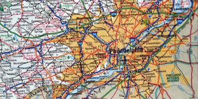 Карта На Филаделфия