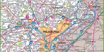 Филаделфия картата