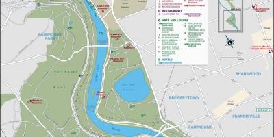 Карта фэрмаунт парк Филаделфия